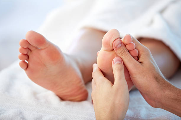 Reflexology treatment